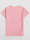 Rabbit Round Neck Short Sleeve T-Shirt nicholesgifts