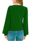 Collared Long Sleeve Button Down Cardigan nicholesgifts