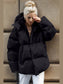 Pocketed Zip Up Hooded Puffer Jacket nicholesgifts