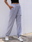Women Casual High Waist Cutout Joggers nicholesgifts