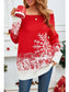 Off-Shoulder Long Sleeve Sweater nicholesgifts