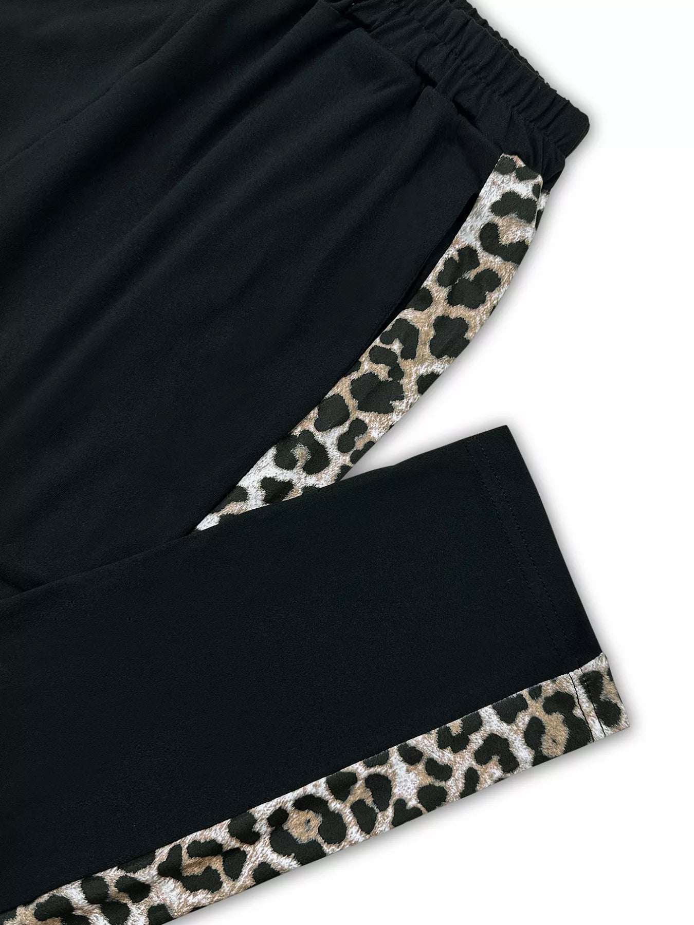 Leopard Print Top and Pants Set nicholesgifts