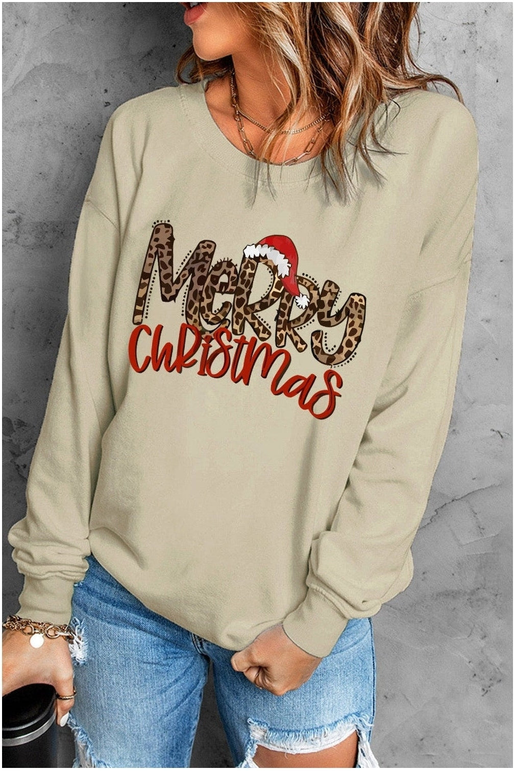 MERRY CHRISTMAS Graphic Sweatshirt nicholesgifts
