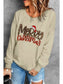 MERRY CHRISTMAS Graphic Sweatshirt nicholesgifts