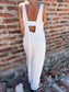 Full Size Button-Front Wide Leg Jumpsuit Plus Size nicholesgifts