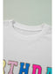 Women Birthday Queen Sequin Round Neck Long Sleeve Sweatshirt nicholesgifts