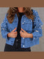 Bead Detail Denim Jacket nicholesgifts