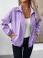 Ivy Lane Pocketed Zip Up Long Sleeve Jacket nicholesgifts