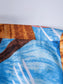 Men's Tropical Print Short Sleeve Button-Up Shirt nicholesgifts