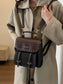 Vintage Style Leather Backpack Bag nicholesgifts