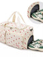 Strawberry Print Corduroy Travel Bag nicholesgifts