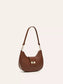 Buckle Closure Shoulder Bag nicholesgifts