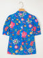 Floral Print Button-Up Short Sleeve Shirt nicholesgifts