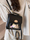Cartoon Patch Decor Backpack Bag Trendsi