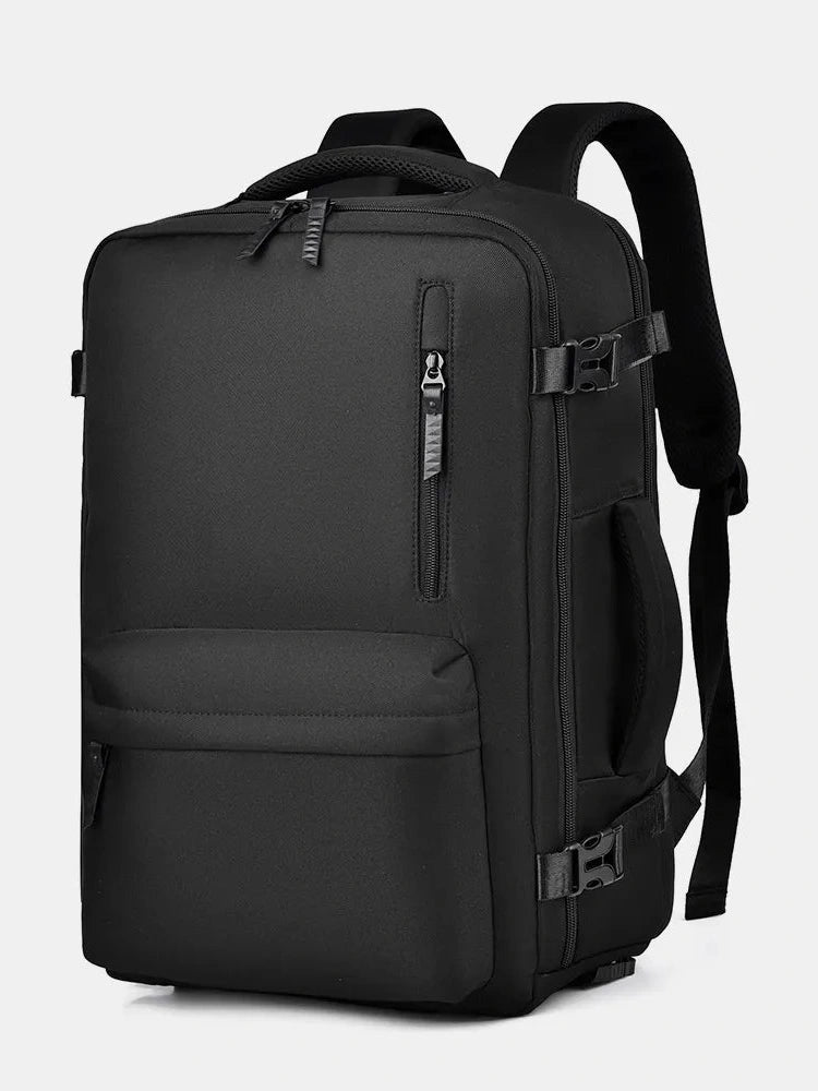 Oxford Cloth Side Pockets Backpack Bag with Handles nicholesgifts