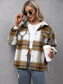 Ivy Lane Plaid Long Sleeve Shirt Jacket nicholesgifts
