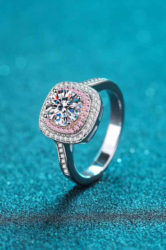 Women Need You Now Moissanite Ring