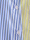 Women Pocketed Color Block Long Sleeve Shirt NicholesGifts