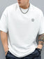 Men's Plus Size Round Neck Half Sleeve T-Shirt nicholesgifts