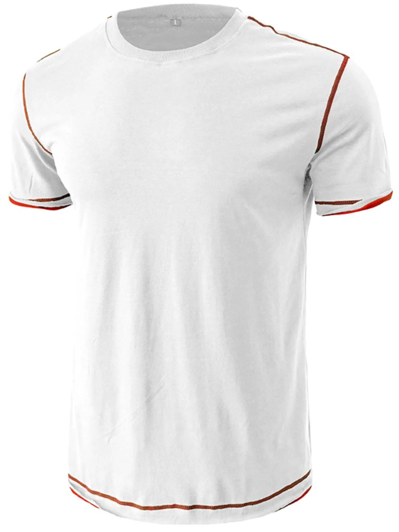 Men's Classic T-Shirt with Contrast Piping NicholesGifts