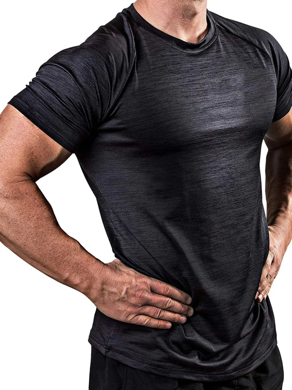 Men's Plus Size Round Neck Short Sleeve T-Shirt NicholesGifts