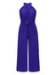 Cutout Tied Pleated Sleeveless Jumpsuit nicholesgifts