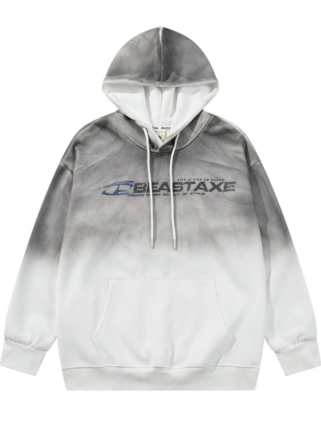 Men's Gradient Long Sleeve Hoodie NicholesGifts