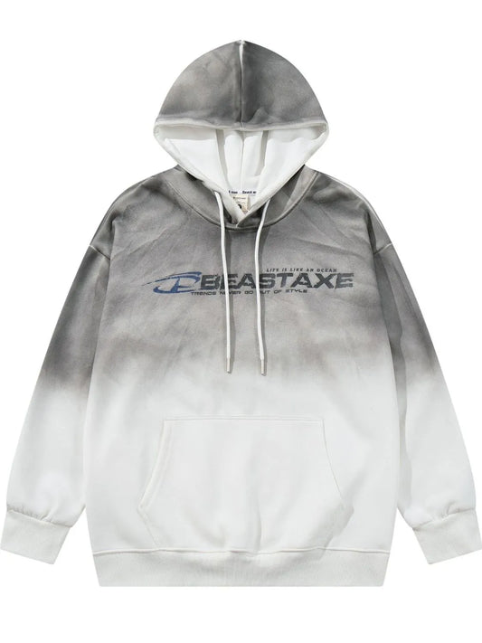 Men's Gradient Long Sleeve Hoodie NicholesGifts