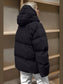 Pocketed Zip Up Hooded Puffer Jacket nicholesgifts