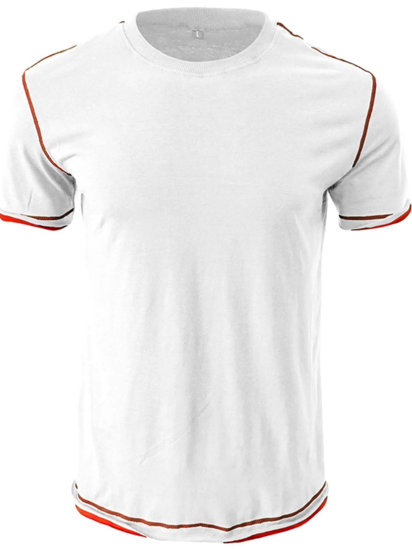 Men's Classic T-Shirt with Contrast Piping NicholesGifts