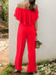 Off-Shoulder Wide Leg Jumpsuit nicholesgifts