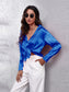 Collared Neck Buttoned Long Sleeve Shirt nicholesgifts