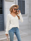 Lace Detail V-Neck Long Sleeve T-Shirt nicholesgifts