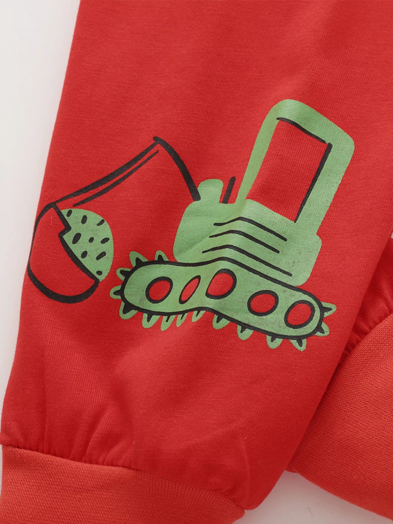 Children's Construction Vehicle Print Pajama Set NicholesGifts