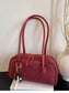 Zipper Closure Shoulder Bag nicholesgifts