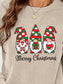 MERRY CHRISTMAS Graphic Sweatshirt nicholesgifts