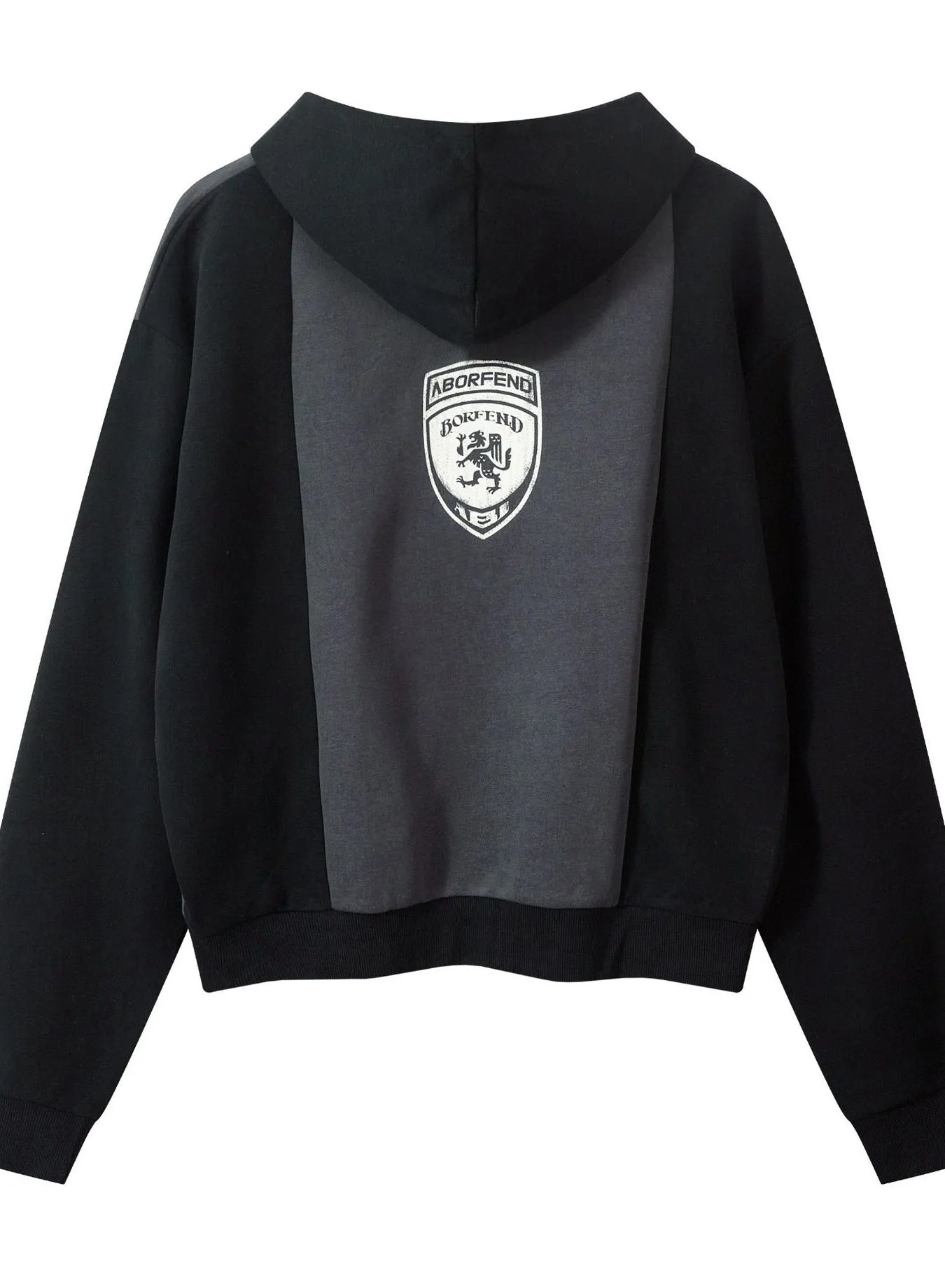 Men's Color Block Letter Graphic Zip-Up Hoodie NicholesGifts