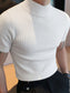 Men's Full Size Mock Neck Short Sleeve T-Shirt Plus Size nicholesgifts