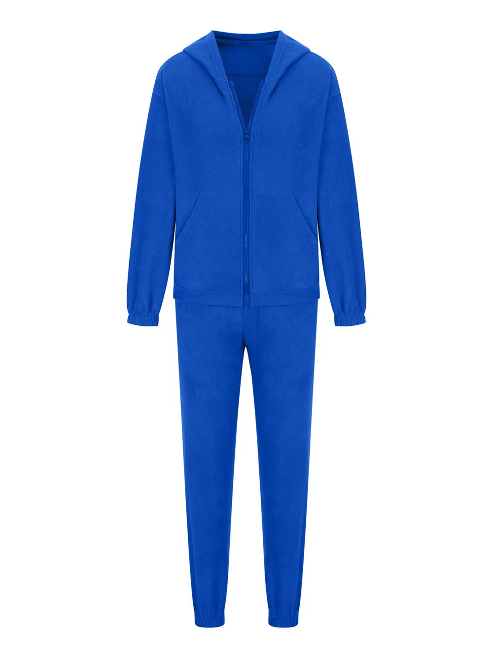 Zip Up Long Sleeve Hoodie and Joggers Set nicholesgifts