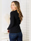Basic Bae Asymmetrical Neck Long Sleeve Top nicholesgifts