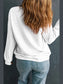 LUCKY Graphic Round Neck Long Sleeve Sweatshirt nicholesgifts
