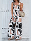 Devine Printed Wide Strap Jumpsuit with Pockets nicholesgifts