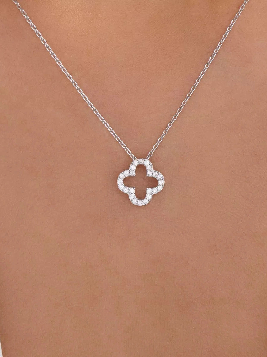 Clover Pendant Necklace Trendsi