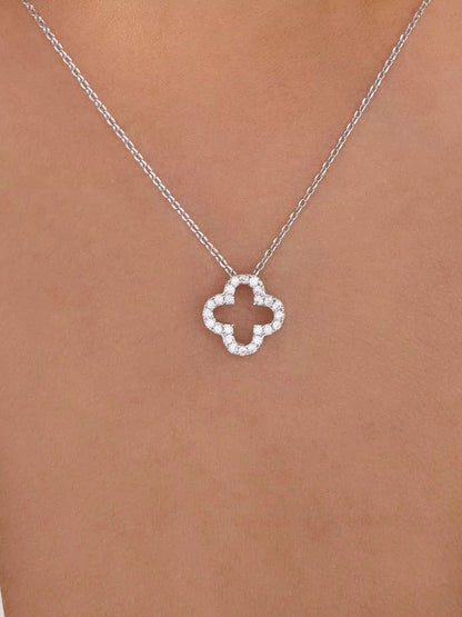 Clover Pendant Necklace Trendsi