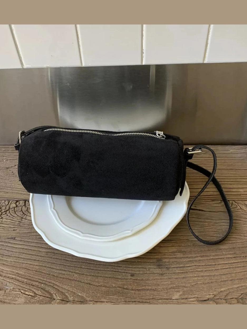 Retro Cylinder Shoulder Bag nicholesgifts