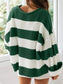 Round Neck Long Sleeve Sweater Trendsi