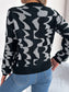 Round Neck Long Sleeve Sweater nicholesgifts