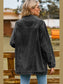 Buttoned Collared Neck Denim Jacket with Pockets nicholesgifts