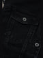 Drawstring Raw Hem Button Up Hooded Denim Jacket nicholesgifts