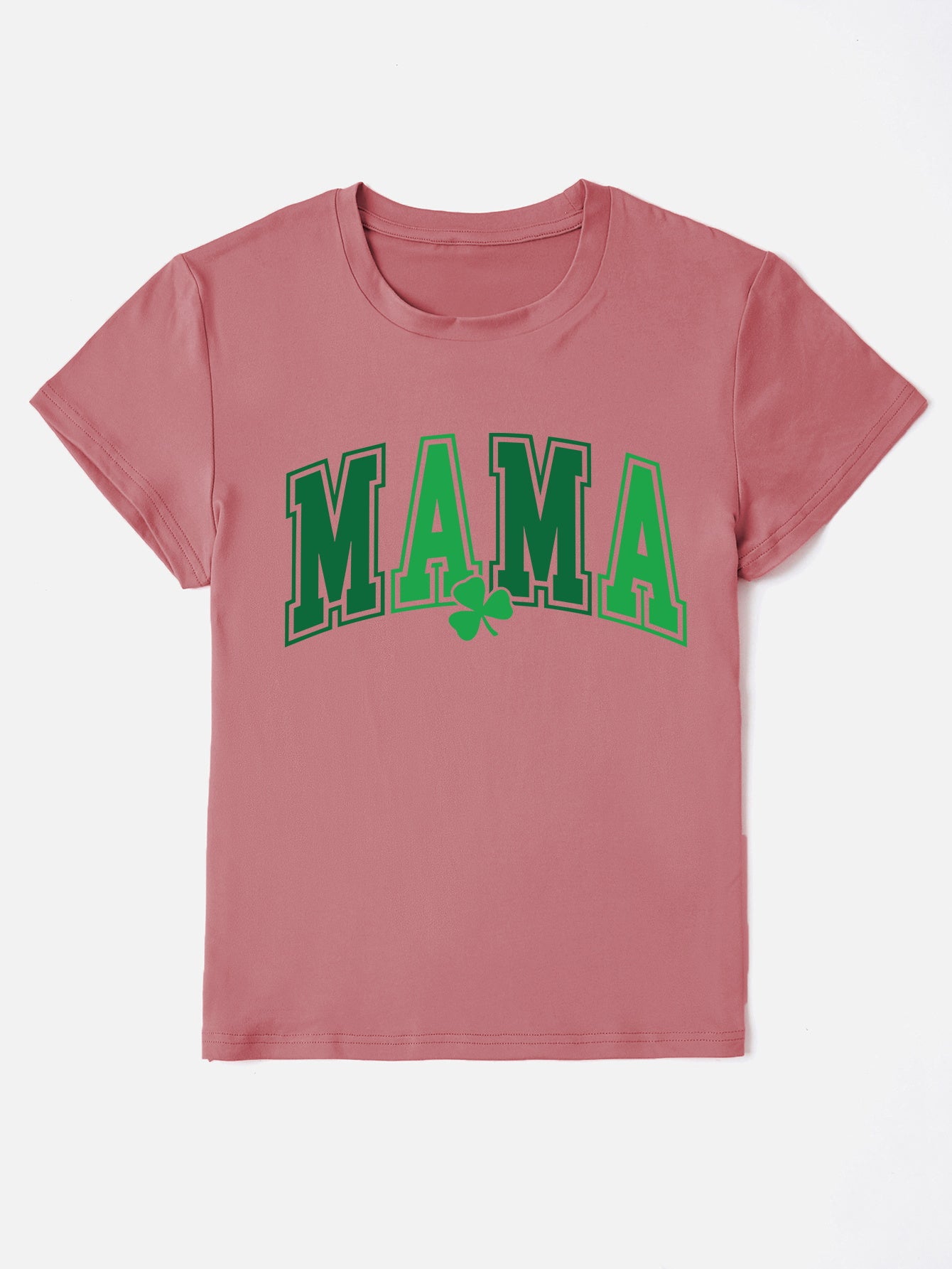 Women Mama Round Neck Short Sleeve T-Shirt - Nicholesgifts.online